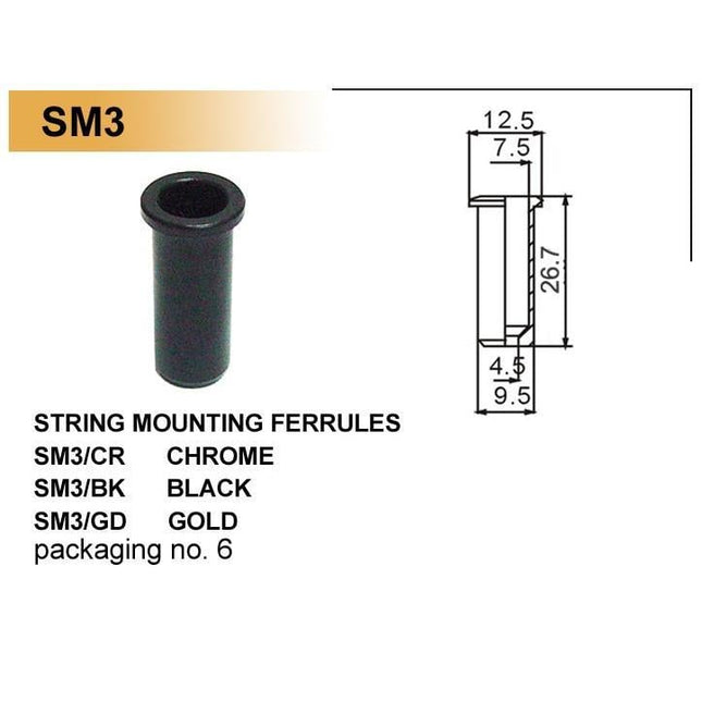BAS GİTAR KÖPRÜ ÖNÜ TEL MONTAJ YATAĞI, KROM,