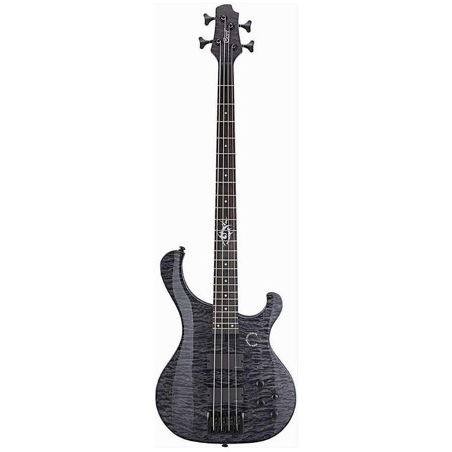 CORT T74TCGW BASS GİTAR, TRANS YIKANMIŞ KÖMÜR GRİSİ