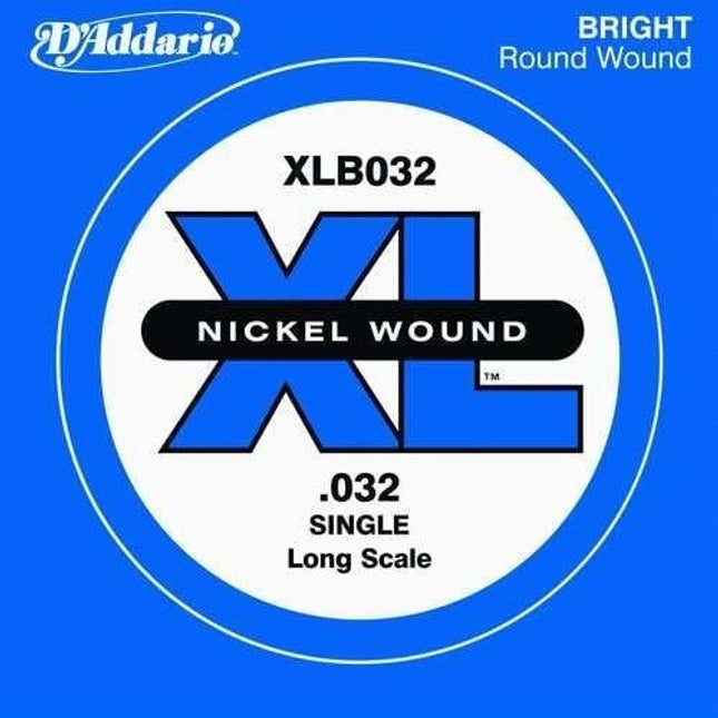DADDARIO XLB032 BASS TEK TEL, C-(DO), XL NICKEL WOUND, 0.032
