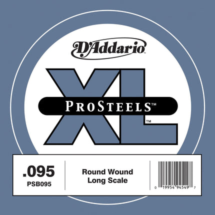 DADDARIO PSB095 BASS TEK TEL, E-(Mİ), PRO STEELS, 0.095