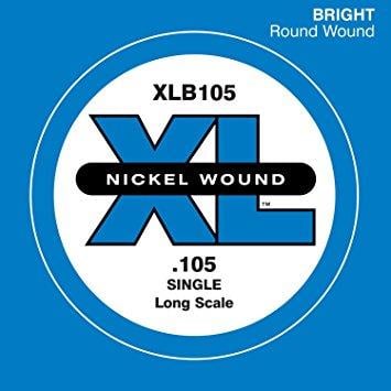DADDARIO XLB105 BASS TEK TEL, E-(Mİ), XL NICKEL WOUND, 0.105