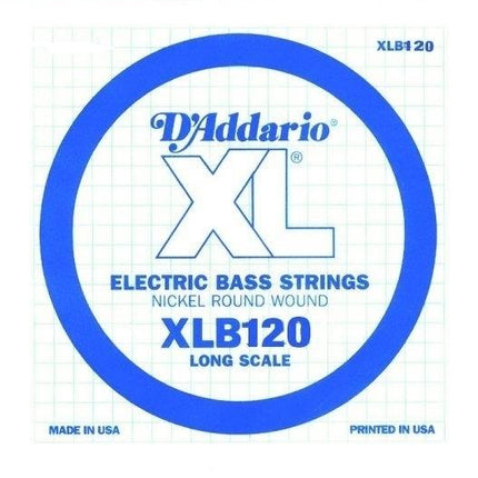 DADDARIO XLB120 BASS TEK TEL, B-(Sİ), XL NICKEL WOUND, 0.120