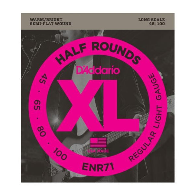 BAS GİTAR TEL SETİ, HALF ROUND BASS, REGULAR LIGHT
