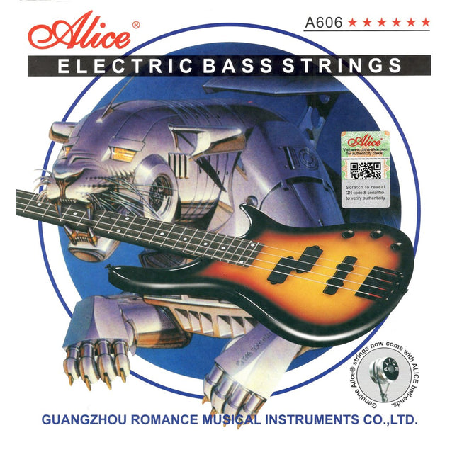 Bass Guitar String 4 String A606 Alice