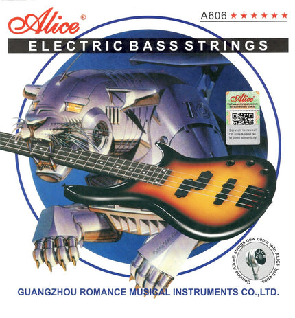 Bass Guitar String 4 String A606 Alice
