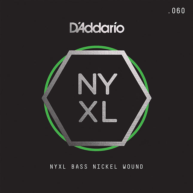 DADDARIO NYXLB060 BASS TEK TEL, NYXL SERİSİ, NİKEL SARIM, 0.060
