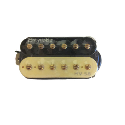 BRIDGE,ALNICO HUMBUCKER MAGNETIC 7,6K ZEBRA :ARTEC