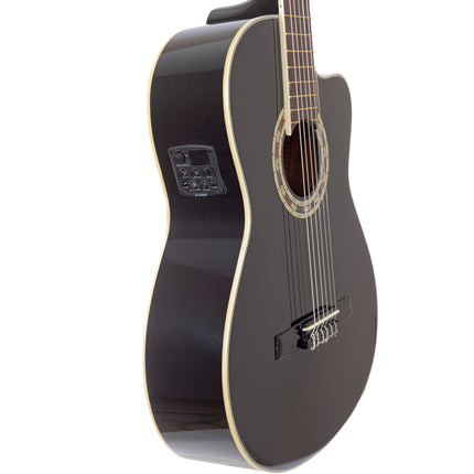Carissa Cg-160Ce Bk (Black Color)Electro Classical Guitar
