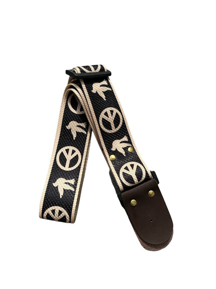 Carpe Diem Patterned Design Guitar Strap