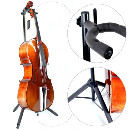 Cello Stand with Bow Hanger XCS75