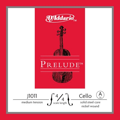 DADDARIO J1011 CELLO TEK TEL, PRELUDE, 4/4, A-(LA), MEDIUM