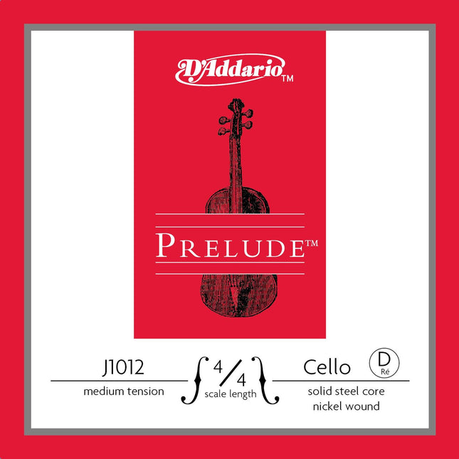 DADDARIO J1012 CELLO TEK TEL, PRELUDE, D-(RE), 4/4, MEDIUM