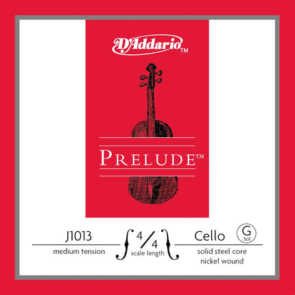 DADDARIO J1013 CELLO TEK TEL, PRELUDE, G-(SOL), 4/4, MEDIUM