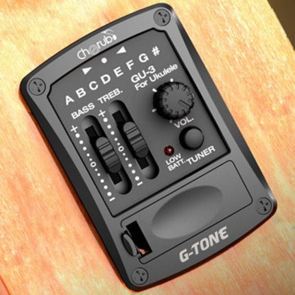 Cherub GU-3 Ukulele Preamfi + Eşik Altı EQ