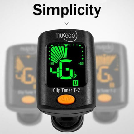 CHERUB T-2 DİJİTAL AKORT ALETİ, MANDAL TİP, SİYAH