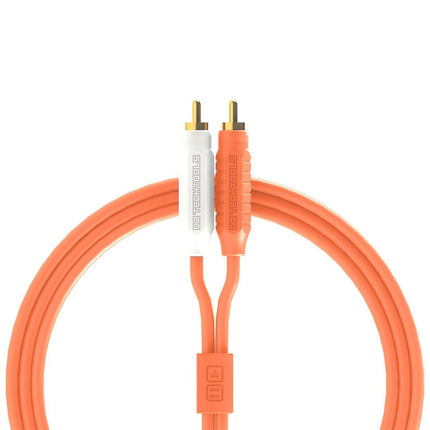 Chroma Cables Audio RCA to RCA Cable 2mt | neon orange