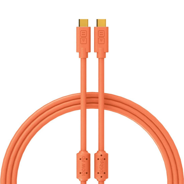 Chroma Cables USB-C to C - 2m | neon orange