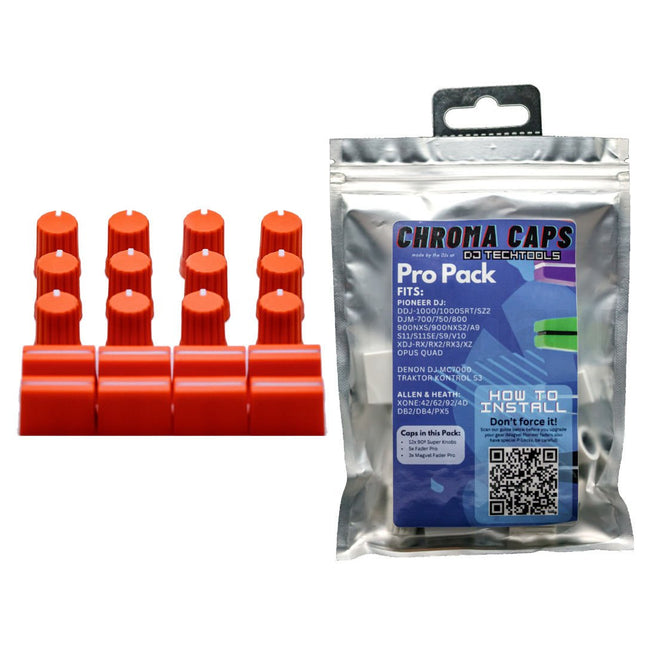 Chroma Caps Pro Pack (Neon Orange)