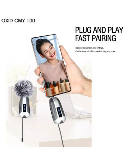 Cmy-100 Lavalier Microphone Camera and Mobile Phone Compatible
