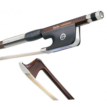 Coda Bow NX 4/4 DNC4 Wood Color Carbon Cello Bow