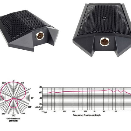 Condenser Microphone Boundary Mp-797