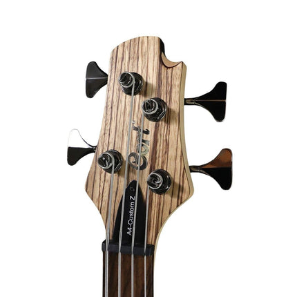 CORT A4 CUSTOM Z OPNW BASS GİTAR , ÇANTALI, OPEN PORE NATUREL