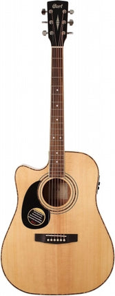 Cort AD880CELHNS Naturel Satin Solak Elektro Akustik Gitar