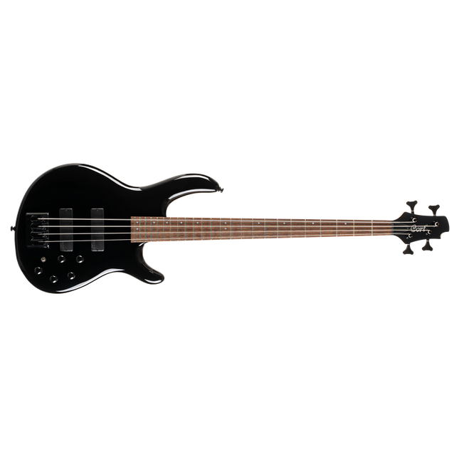 CORT C4 DELUXE BK BASS GİTAR, 4 TELLİ, SİYAH