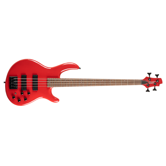 CORT C4 DELUXE CRD BASS GİTAR, 4 TELLİ, ŞEKER KIRMIZISI