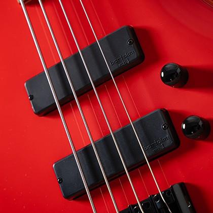 CORT C4 DELUXE CRD BASS GİTAR, 4 TELLİ, ŞEKER KIRMIZISI