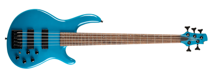 CORT C5 DELUXE CBL BASS GİTAR, 5 TELLİ, ŞEKER MAVİSİ