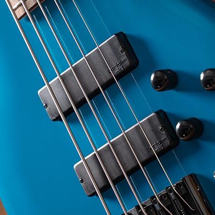 CORT C5 DELUXE CBL BASS GİTAR, 5 TELLİ, ŞEKER MAVİSİ