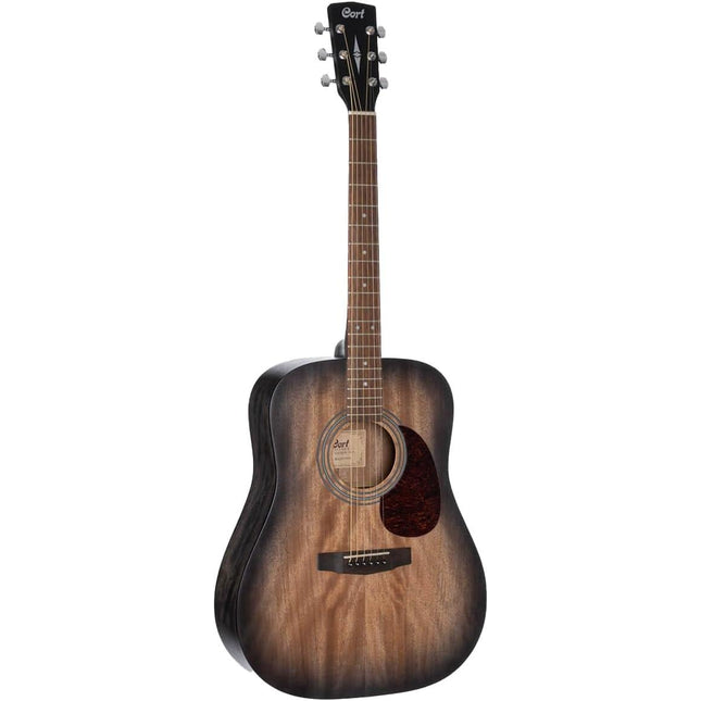 CORT EARTH60M OPTB AKUSTİK GİTAR, OPEN PORE TRANS BLACK BURST