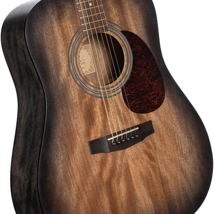 AKUSTİK GİTAR, OPEN PORE TRANS BLACK BURST,