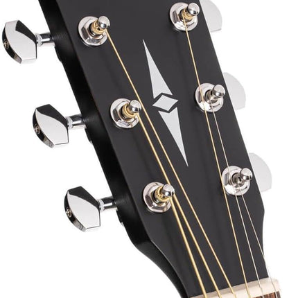 AKUSTİK GİTAR, OPEN PORE TRANS BLACK BURST,