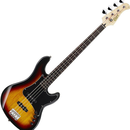CORT GB34JJ3TS BASS GİTAR, 3 TON SUNBURST