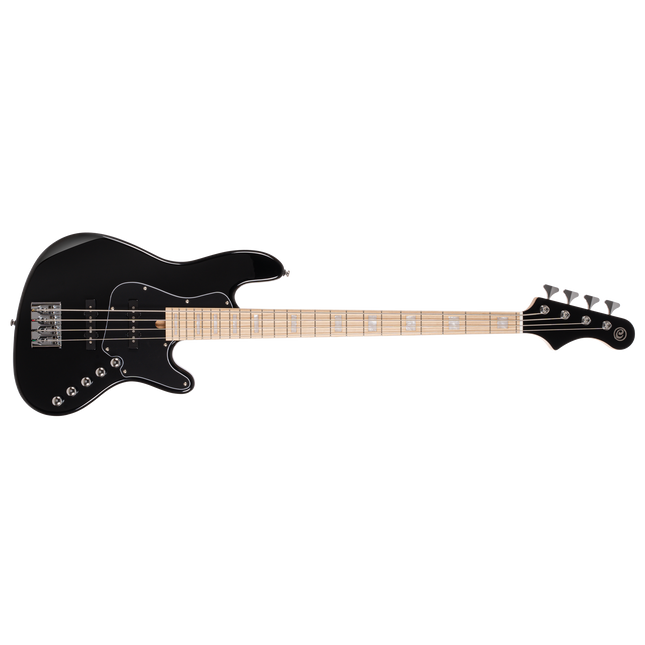 CORT NJS4BK BASS GİTAR, 4 TELLİ, ÇANTALI, SİYAH