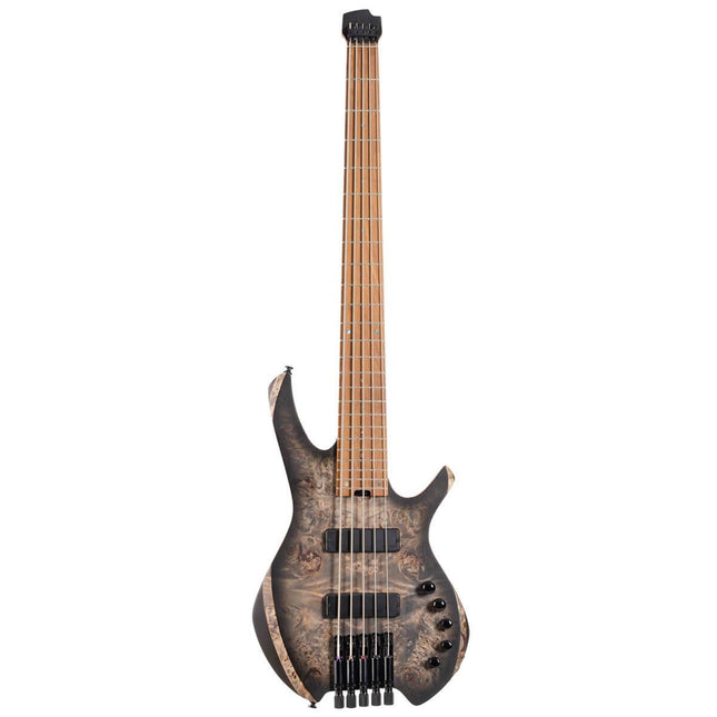 CORT SPACE5SDB BASS GİTAR, HEADLESS, 5 TELLİ, STAR DUST BLACK