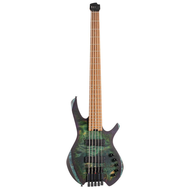 CORT SPACE5SDG BASS GİTAR, HEADLESS, 5 TELLİ, STAR DUST GREEN