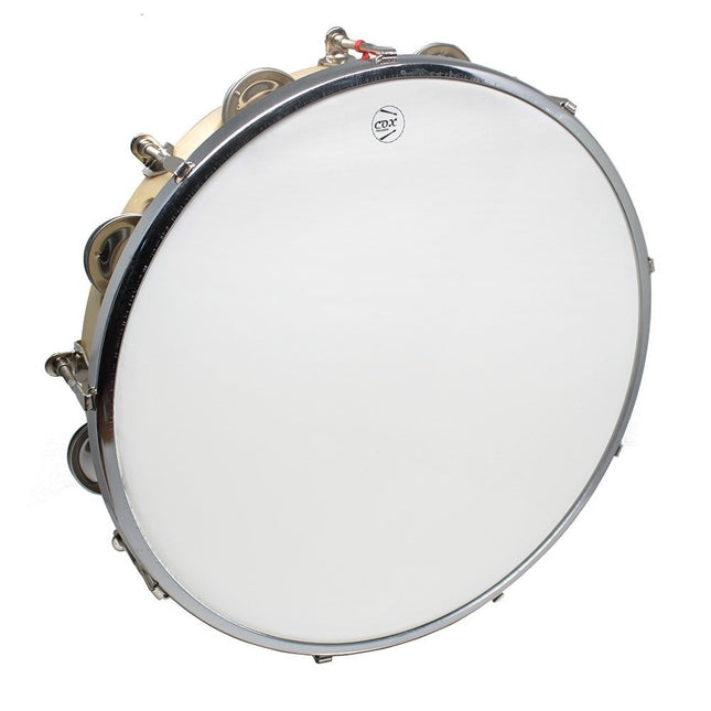 Cox LTH10-8 Glass Skin Tambourine 