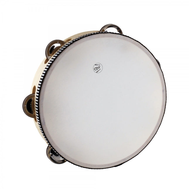 Cox LTH8-6 Glass Skin Tambourine 