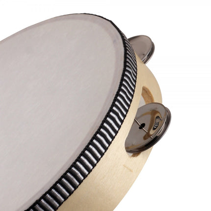 Cox LTH8-6 Glass Skin Tambourine 