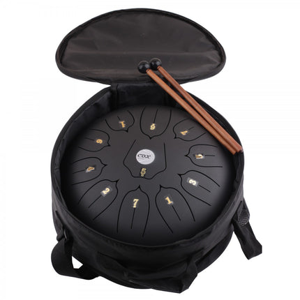 Cox Steel Tongue Drum (Black) 