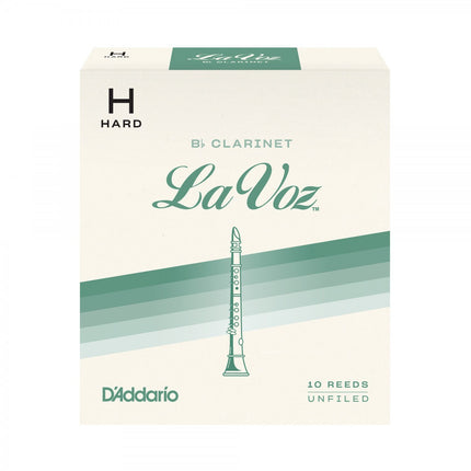 D'Addario Woodwinds La Voz RCC10HD Sib Klarnet Kamışı Hard
