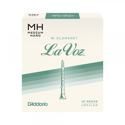 D'Addario Woodwinds La Voz RCC10MH Sib Klarnet Kamışı Medium Hard