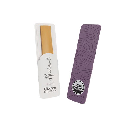 D'Addario Woodwinds Organic Reserve Classic ODCT1035 Bb Clarinet Reed No:3.5 