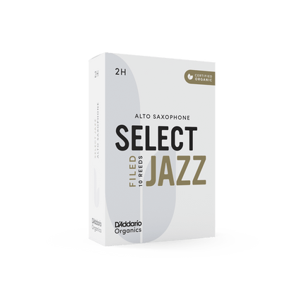 D'Addario Woodwinds Organic Select Jazz Alto Saksafon Kamışı No:2 Hard