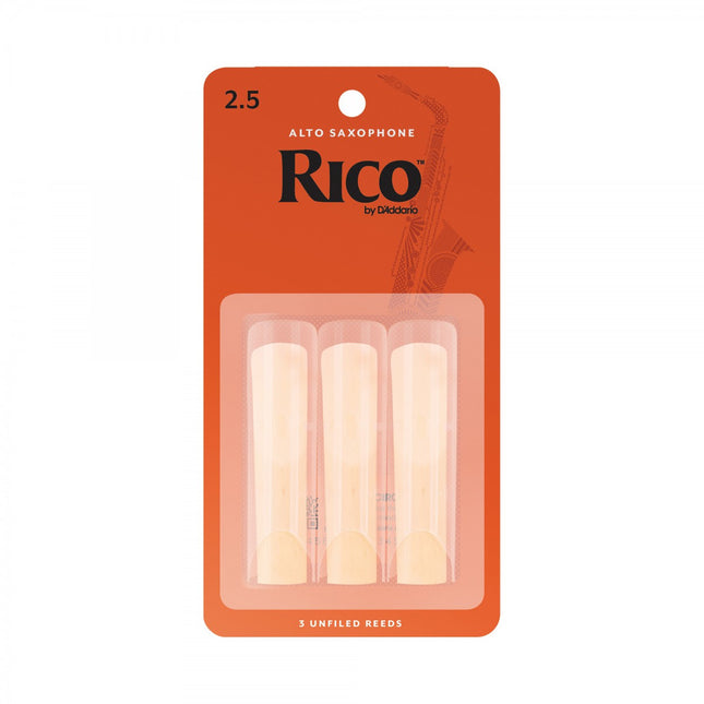 D'Addario Woodwinds Rico RJA0325 Alto Saksafon Kamışı (3 lü) No:2.5