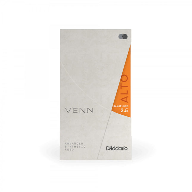 D'Addario Woodwinds VENN G2 Sentetik Alto Saksafon Kamışı No:2,5