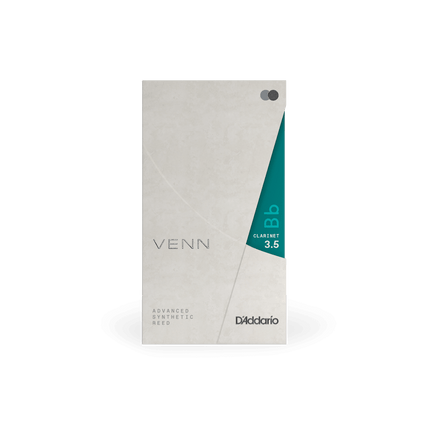 D'Addario Woodwinds Venn G2 Synthetic Bb Clarinet Reed No:3.5